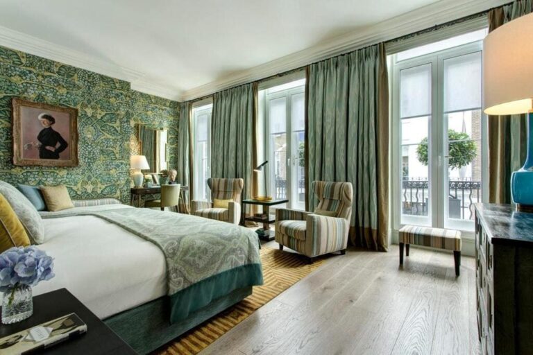 Brown's Hotel grønt værelse