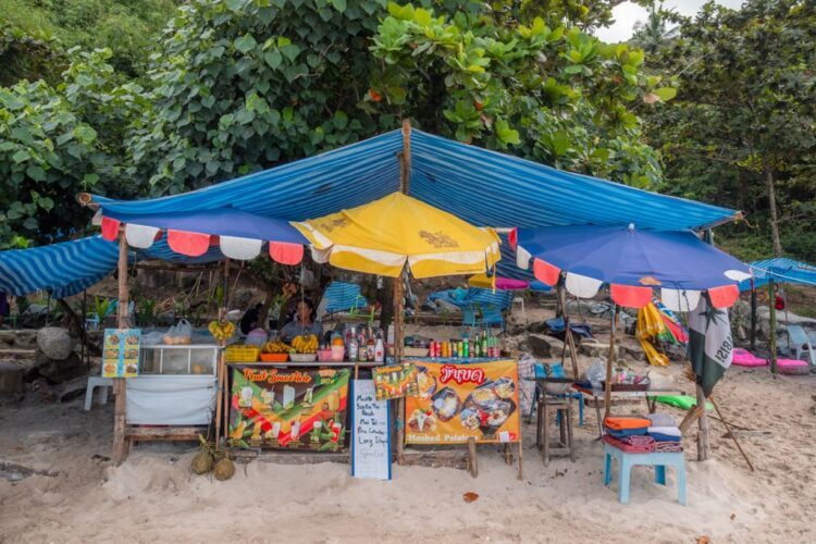 Strandbod på Freedom Beach