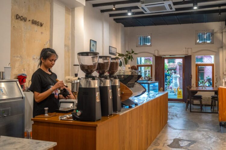 Kaffe hos Dou Brew Coffee & Craft