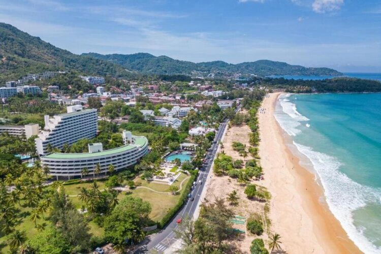 Pullman Phuket Karon Beach Resort drone
