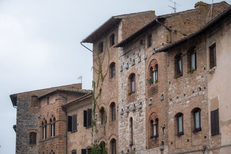Huse i San Gimignano