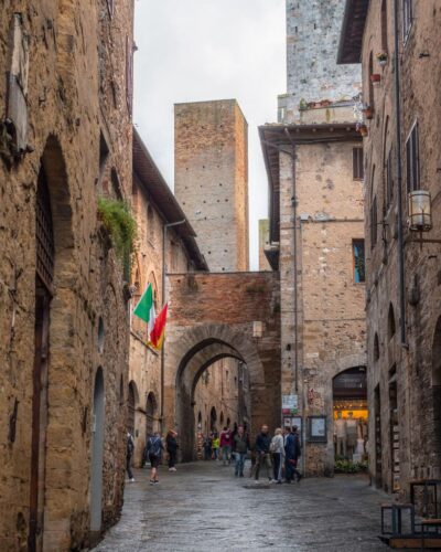 Gade i San Gimignano