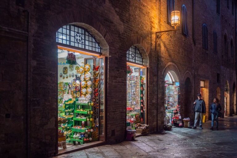 Shopping i San Gimignano