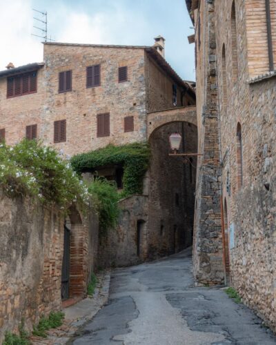 Sidegade i San Gimignano