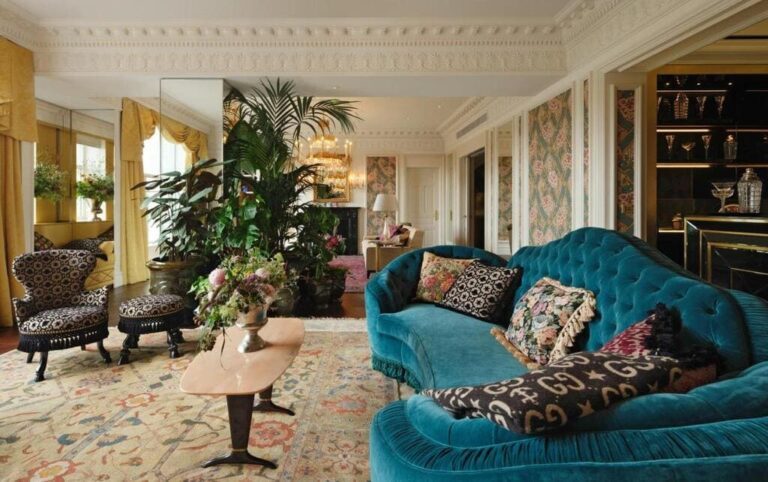 Suite på The Savoy i London