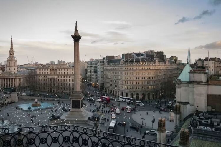 The Trafalgar St. James London udsigt