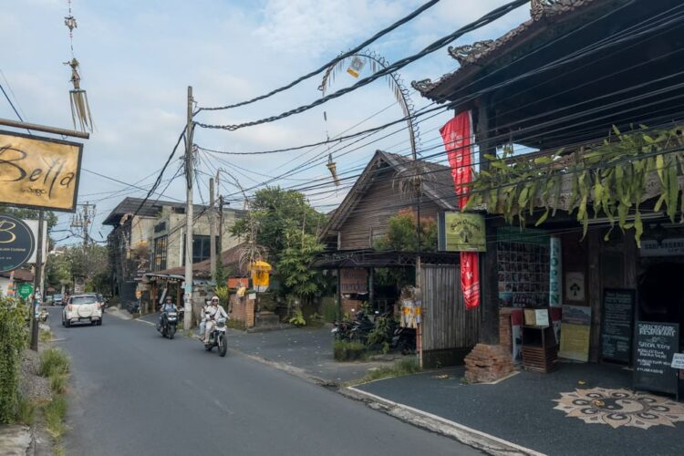 Hovedgaden i Penestanan