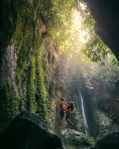 Tukad Cepung-grotte på Bali