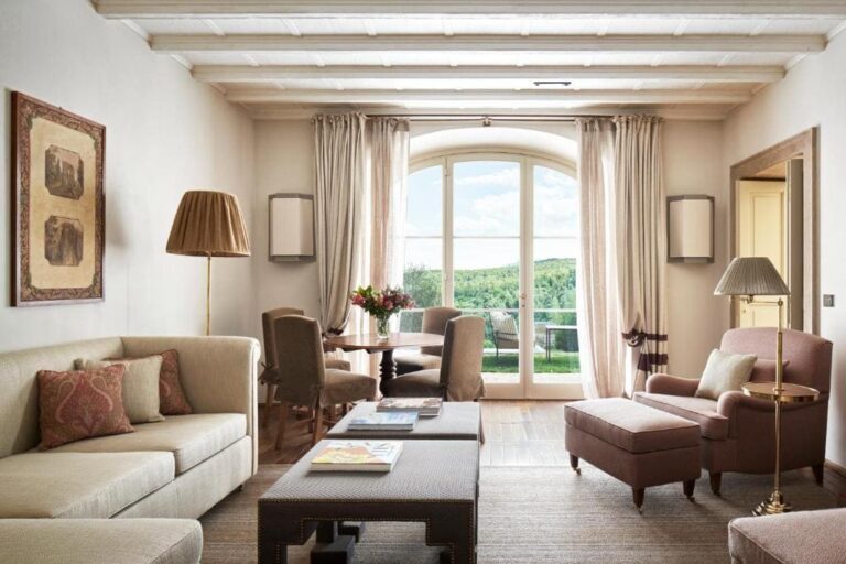 Lyst værelse hos Rosewood Castiglion del Bosco