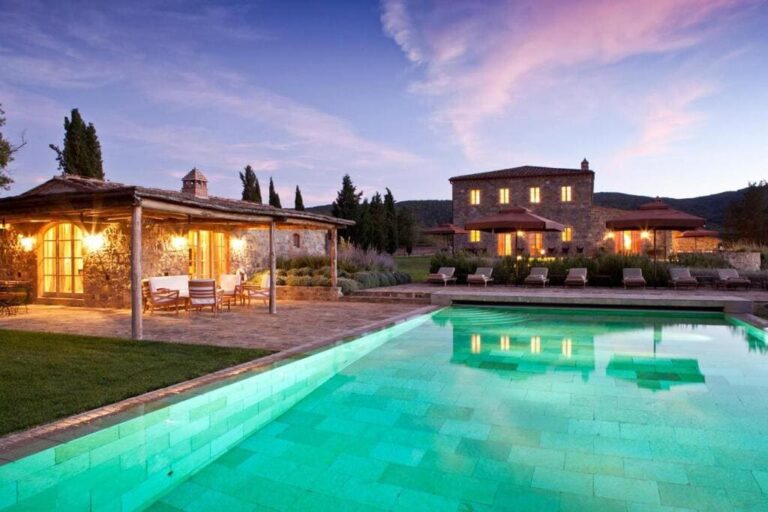 Privat villa med pool hos Rosewood Castiglion del Bosco