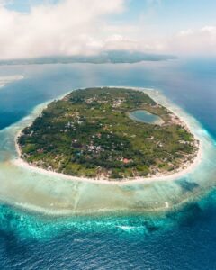 Gili Meno fra luften