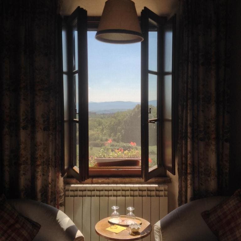 Udsigten fra La Canonica di San Michele