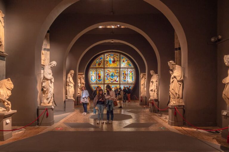Det store rosevindue i Museo dell’Opera