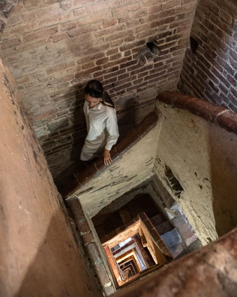 Trapperne op til toppen af Torre del Mangia