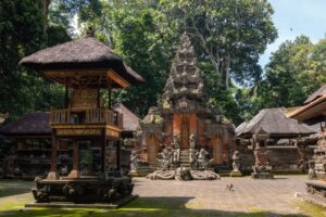 Pura Dalem i Monkey Forest