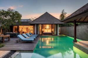 Privat villa hos Andaz Bali