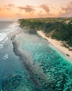 Uluwatu-strand på Bali