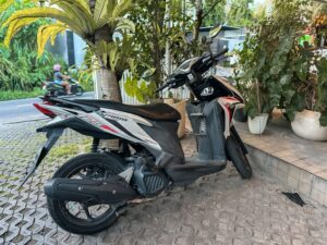 Scooterleje i Canggu