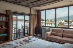 Vores værelse hos Yi's Garden Villa