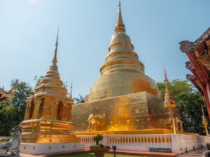 Wat Phra Singh guldstupa