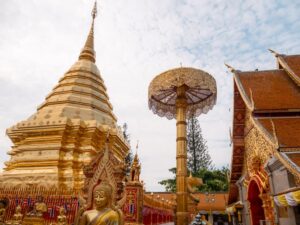 Chiang Mai Doi Suthep stupa