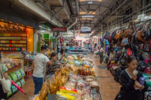 Warorot Market i Chiang Mai