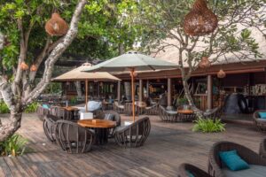 Hyatts strandbar i Sanur