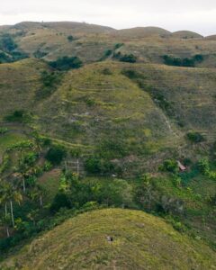 Teletubbies Hills på Nusa Penida