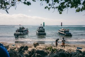 Både fra Sanur til Penida island