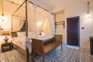 Dobbeltværelse hos Yi’s Garden Villa i Chiang Mai