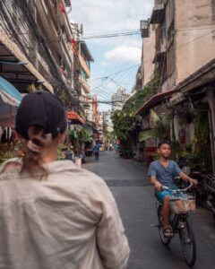 Gade i Talat Noi i Bangkok
