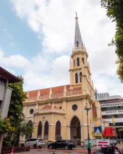 Holy Rosary Church, også kendt som Kalawar Church, i Talat Noi