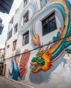 Gadekunst i Talat Noi