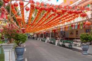 Lanterne ved Wat Saket