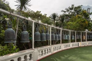 Klokker ved Golden Mount i Bangkok