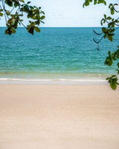 Strandudsigt på Koh Samet