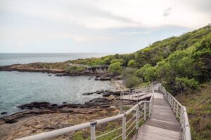 Gangbroen ved Koh Samets sydligste spids