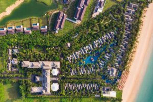 The St. Regis Bali Resort i Nusa Dua dronebillede