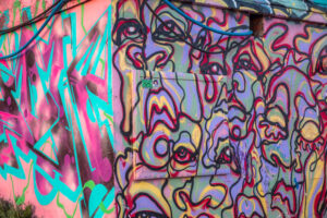 Street art langs Osterdeich