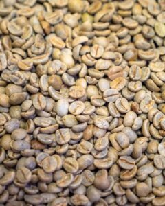 Grønne kaffebønner
