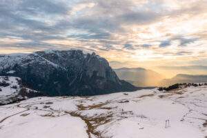 Alpe di Siusi plateau i Dolomitterne
