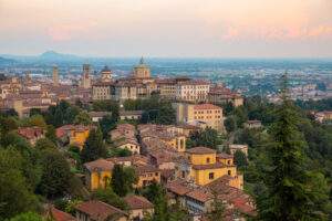 Bergamo i Norditalien