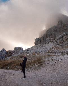 Victoria ved Rifugio Averau