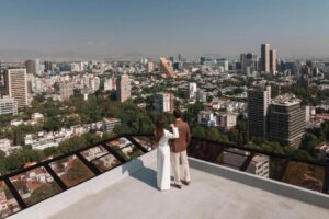 JW Marriott Hotel Mexico City udsigt over byen