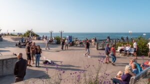 Pladsen foran Seebrücke Kühlungsborn