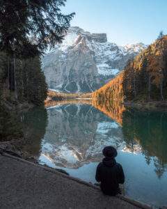 Alex ved Lago di Braies