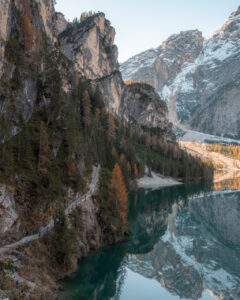 Stien ved Lago di Braies