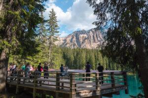 Platform ved Lago di Carezza