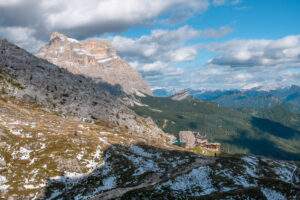 Rifugio Adolfo Sonino al Coldai i Dolomitterne
