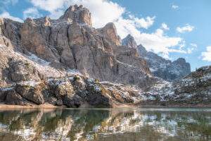Lago di Coldai i Dolomitterne